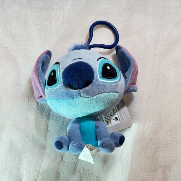 Disney  Stitch Plush Keychain - Picture 3 of 4